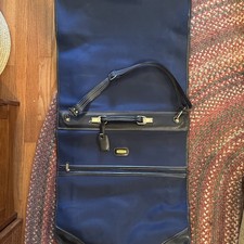 Vintage Saccon Traveler Medalist Składana torba garniturowa Nosidełko z kluczami