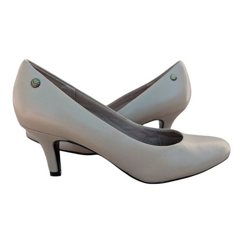 Life Stride Easy Street Tan Round Toe Dress Pumps Shoes Womens Size 7.5 - Picture 2 of 15