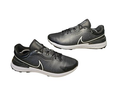 Nike Infinity Pro 2 Spikeless Golf Shoes Black White DJ5593-015 Men s 10 Wide
