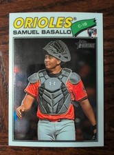 2026 Topps Heritage - Samuel Basallo #175 Chrome (RC)