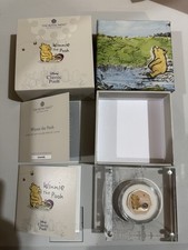 2020 Winnie the Pooh 50p Coin Coloured 50p Royal Mint Silver Proof and Low COA