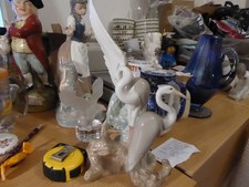 Attractive Lladro  Nao crane birds rare