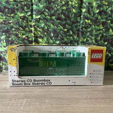 New In Box Green Brick Lego CD Boombox Player Stereo AM/FM Radio