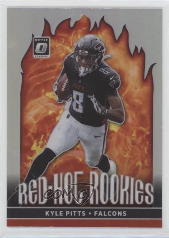 2021 Panini Donruss Optic Red Hot Rookies Kyle Pitts #RHR-6 RC