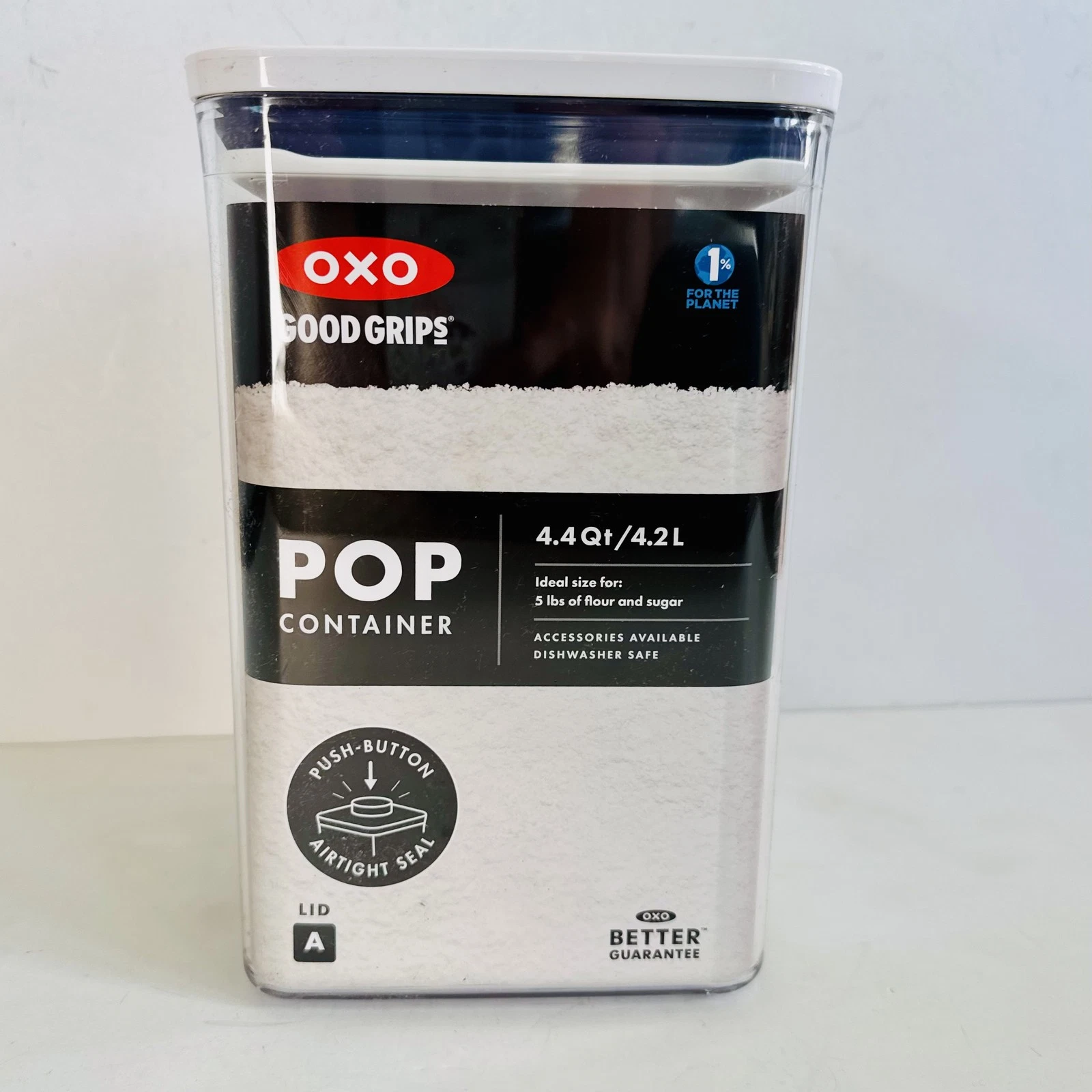 OXO Good Grips POP Container Big Square Medium 4.4 Qt Airtight