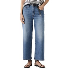 Levi's Women High-rise Wide-leg Jeans - Blue Wash Size 10/30 NWT