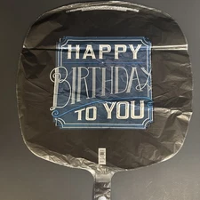 NEW Anagram Happy Birthday To You Standard Party Helium Balloon