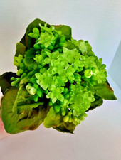 Artificial Kalanchoe Bush. Silk Flower Floral Arrangements GREEN