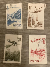 POLAND 1976. CONTEMPORARY AVIATION. USED SET