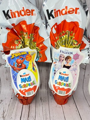 Kinder Maxi Disney Frozen and Spiderman Surprise Extra Large