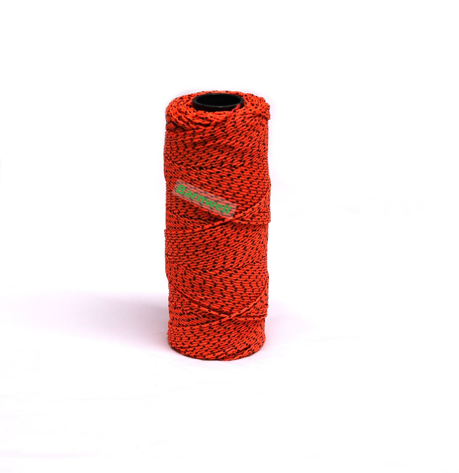 Barnwell 500ft Flecked Orange/Black Braided Brick Block Building String Line