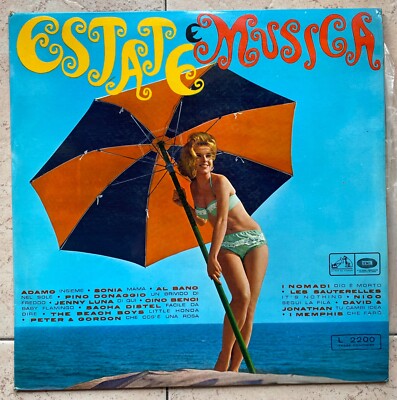 VA - Estate E Musica LP Les Sauterelles - The Beach Boys - I Nomadi BEAT GARAGE