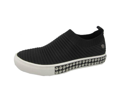 Bernie Mev Womens Sparky Studs Slip On Sneaker Outdoor Comfort