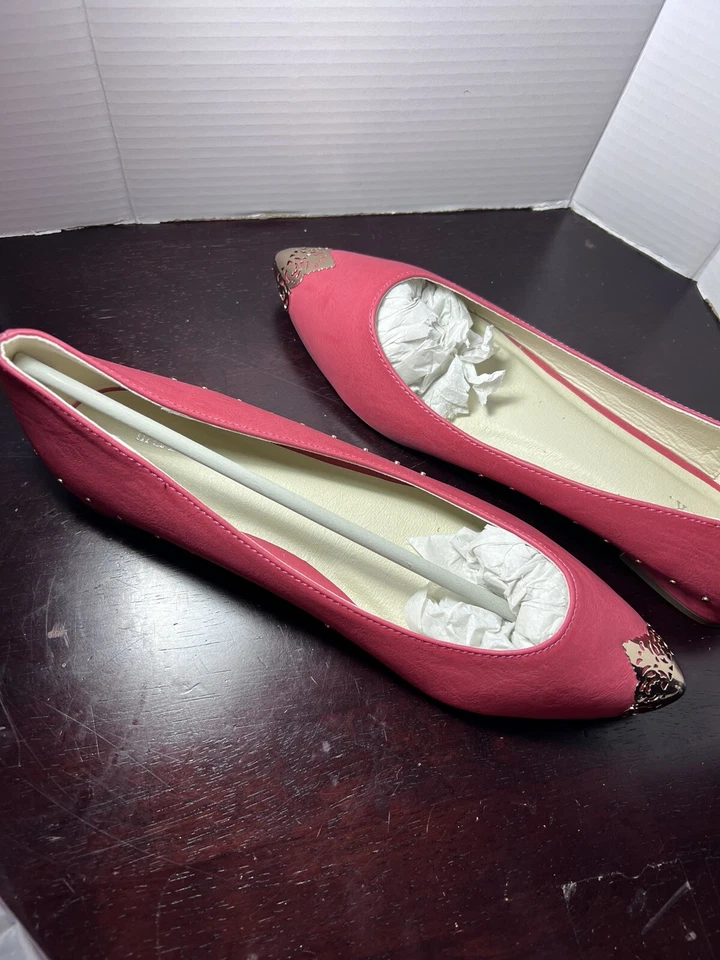 Pisos Mark By Avon Coral Punta Dorada Foto 4 de 4