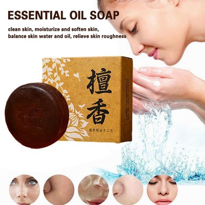 Essential Oil Moisturizing Handmade Soap Oil Control Natural Sandalwood Soap~Ð