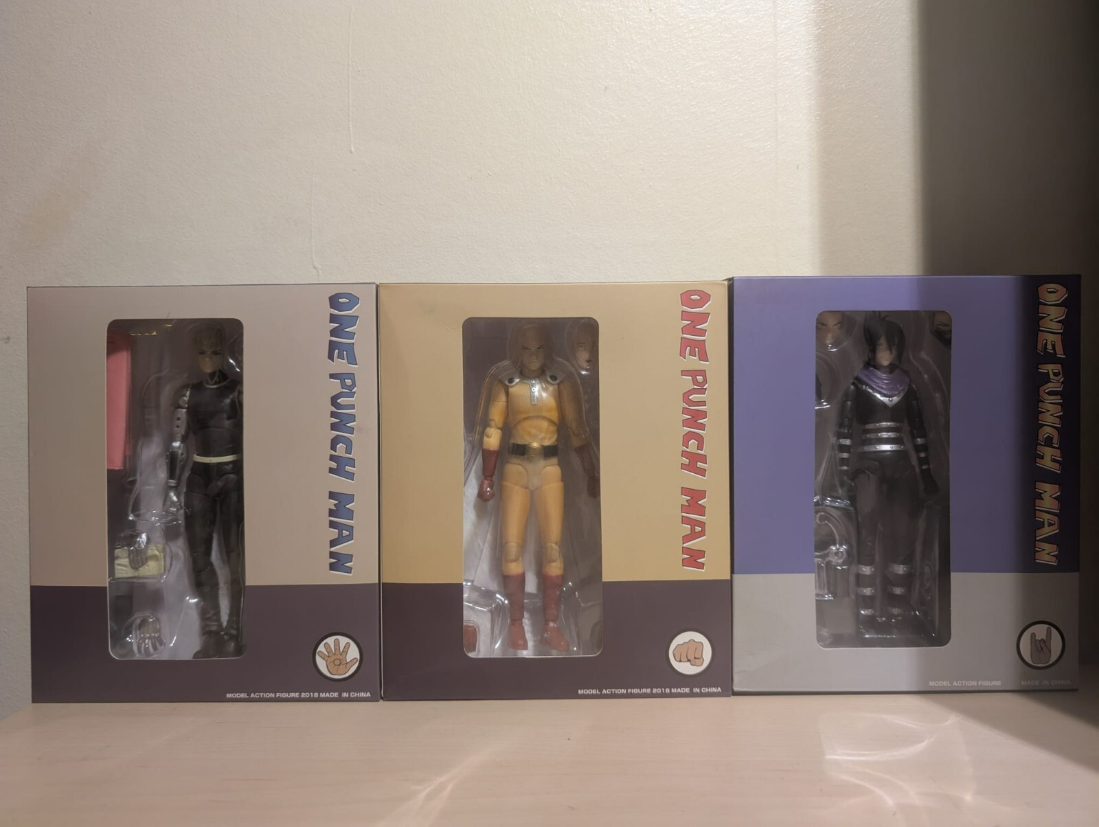 Figura de acción One Punch Man Saitama Speed Sonic Demon Genos Toys Dasin Models Reino Unido