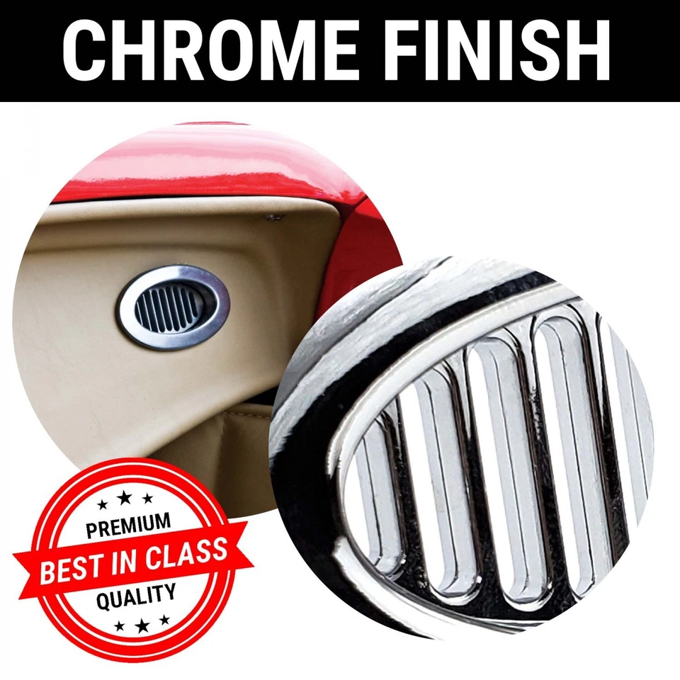 Custom Streetrod Dash Vent A/C Air Conditioning Heater Vent Mustang  C10 ACMO - Image 3 of 4