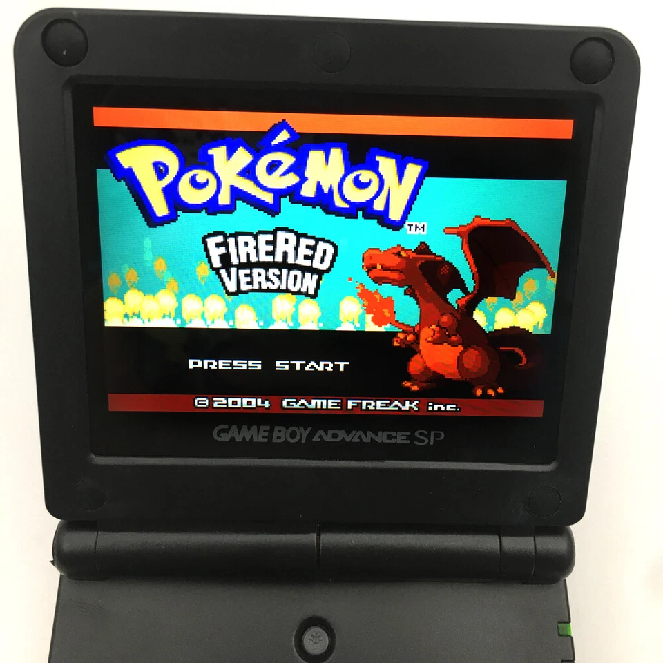 Black 10 Levels Backlight V2 IPS LCD Screen Game Boy Advance SP GBA SP Console - Image 3 of 4