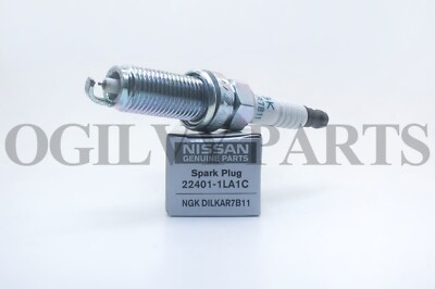 New Set of 6 Genuine 224011LA1C For Nissan Spark plug VK56D PATROL