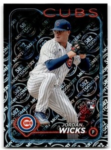 2024 Topps 582 Montgomery Jordan Wicks RC Chicago Cubs #613