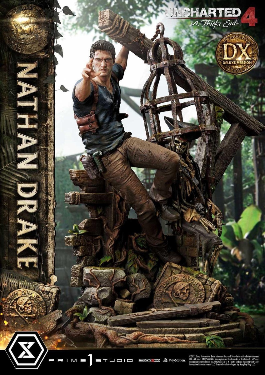 PRIME 1 UNCHARTED 4 NATHAN DRAKE ULTIMATE MASTERLINE STATUE