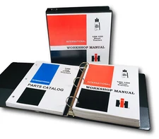 International Farmall 1206 Diesel Tractor Service Repair Manual Parts Catalog