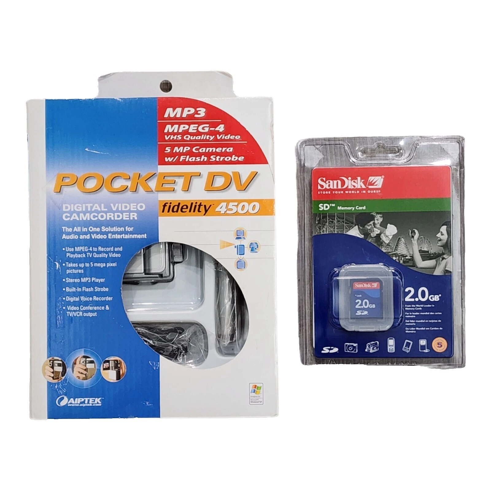 Aiptek Aiptek PocketDV Camcorders
