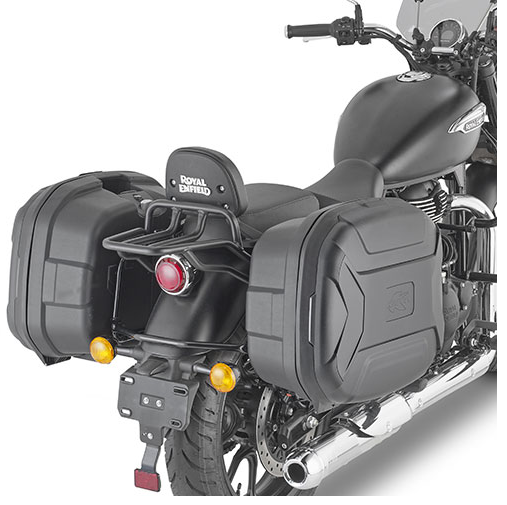 KL9053 KAPPA portavaligie laterale per ROYAL ENFIELD Meteor 350 2021 2022