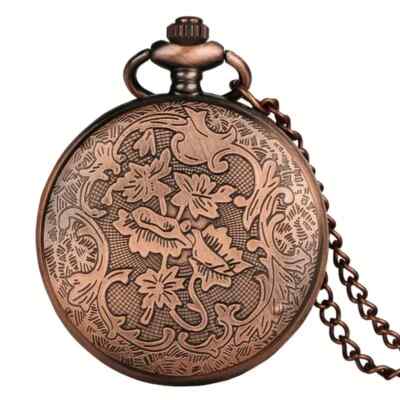 Quartz Vintage Horse Pocket Watch with Chain s-l400.jpg main image 4