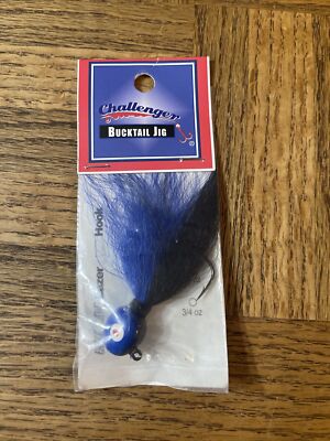 Challenger Bucktail Jig Hook 1/2