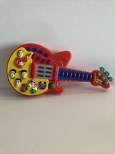 2003 The Wiggles Musical Red Guitar Songs Sounds Spin Master Music
