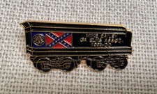 BPOE Georgia Elks Association 1999 Train Car Hat Lapel Pin Pinback
