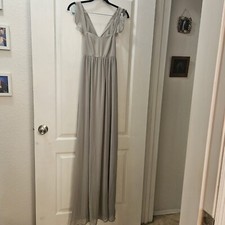 SHOW ME YOUR MUMU XXS extra extra small gray maxi dress NWT