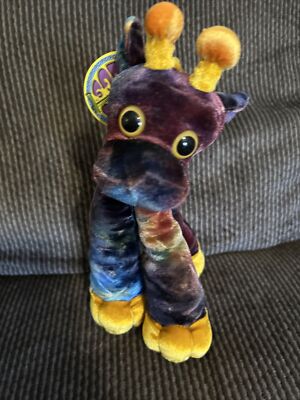JAAKS Pacific Limbo Legs Genie the Giraffe Plush Standing Stuffed Animal 10''