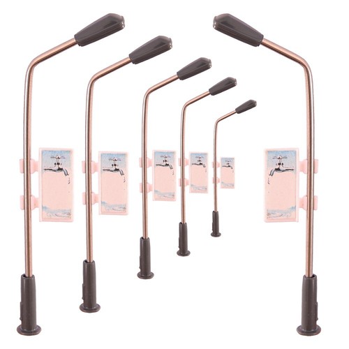 10pcs Model Railway Light 3V LED Street Light For HO N Scale Train railway scene - Picture 21 of 35