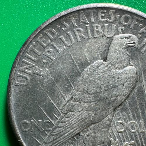 Silberdollar Peace 7226 1921 - Bild 8 von 12
