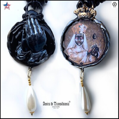 black madonna goddess talisman power attraction money amulet pendant  protective