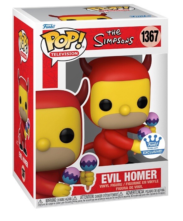 Funko Pop! Vinyl: The Simpsons - Evil Homer - Funko