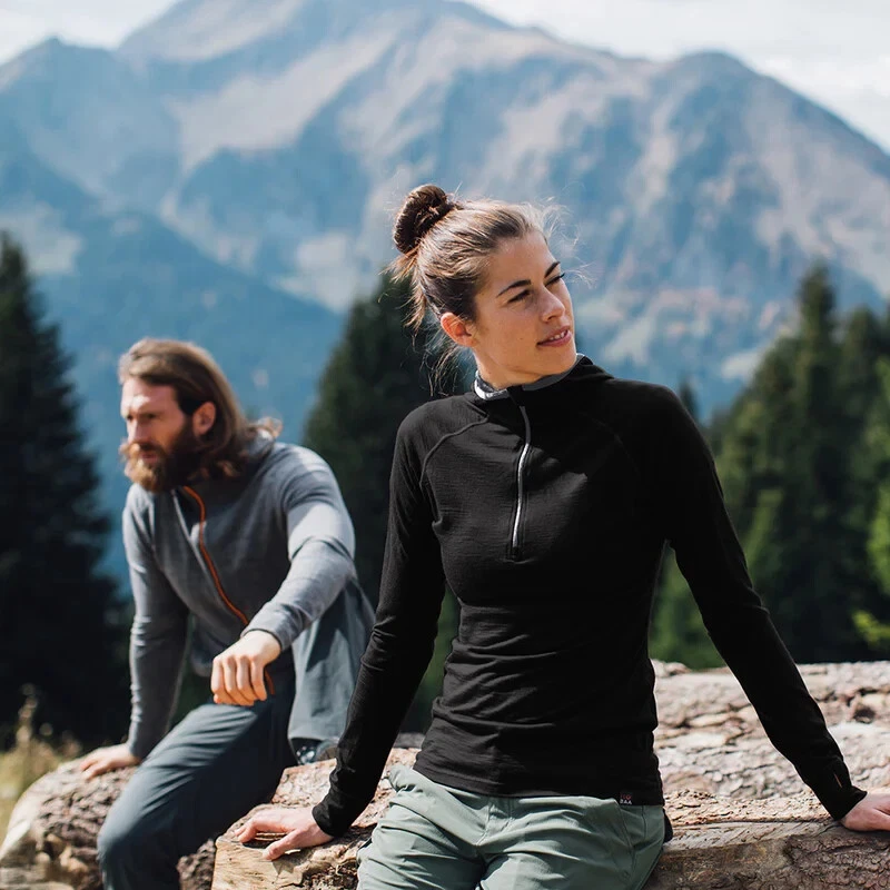 Isobaa merino shop hoodie