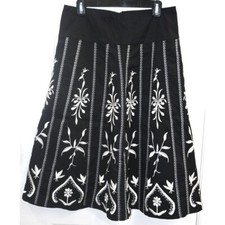 Dialogue Womens Full Below Knee Skirt Size 4