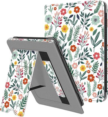 Stand Case for Kindle Paperwhite 11th Gen 2021 Sleeve Cover Card Slot Hand Strap