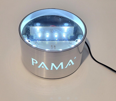 Bottle Glorifier with LED Light Switch PAMA Pomegranate for 1.75L - NEW in Box