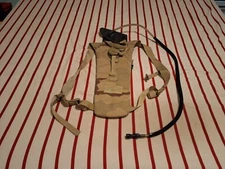 Camelbak Maximum Gear Desert Camo Hydration Pack With Drinking Valve Used