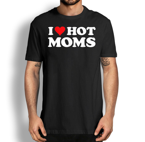 Love Moms T-Shirt Funny Tee Gift Trend 
