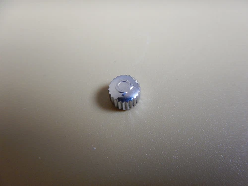 OMEGA AUTOMATIC WINDING CROWN STEEL CROWN Ø 4.5mm THICK 3.3 Tube 2