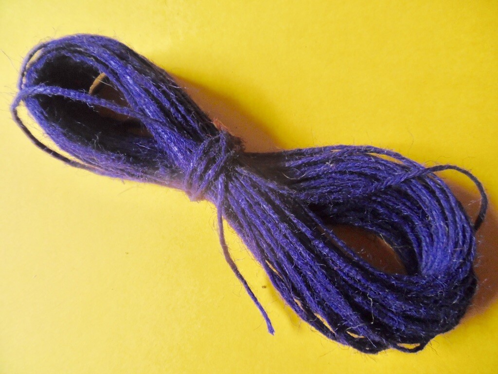 20 mts of Coloured Jute Twine cord, string, burlap GARDEN TWINE eBay