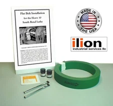 ● 1" Premium Flat Drive Belt for South Bend Lathe 10L , Hardinge, Logan, Atlas ●