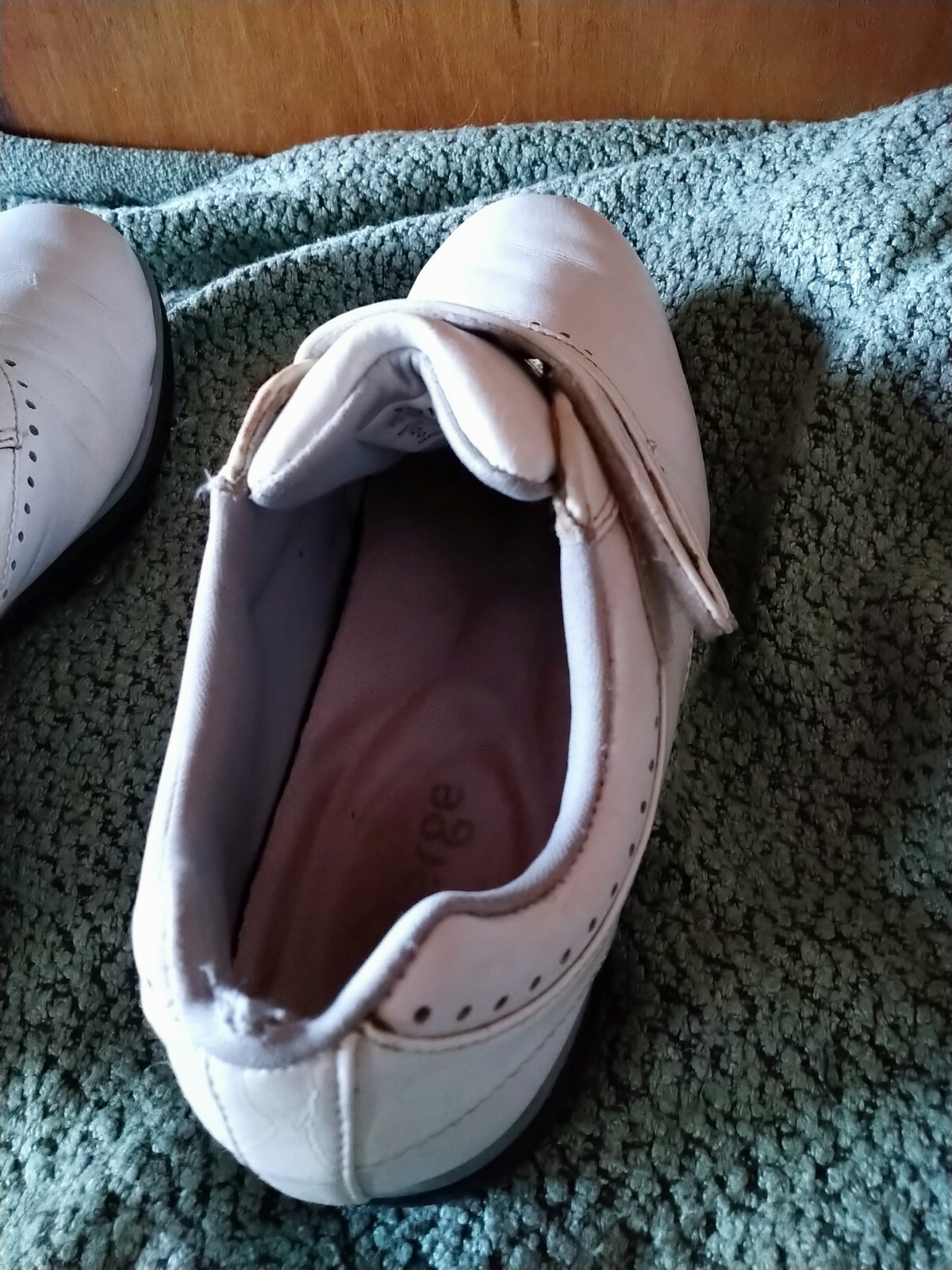 Ladies Golf Shoes White FOOTJOY eMerge Softspikes CONTOUR INSOLES Size