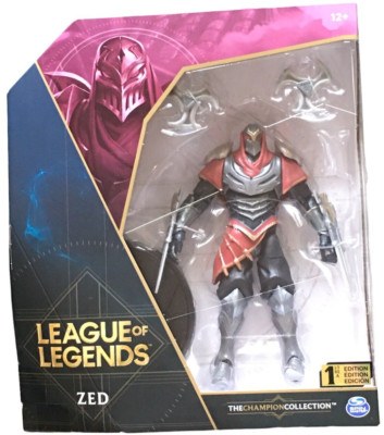 League Of Legends New 6'' Zed Collectible Figure Champion Collection 1ST Edition