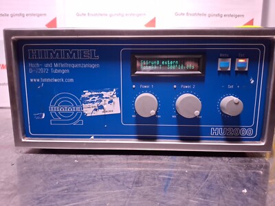 HIMMEL HU2000 FREQUENUMRICHTER s.Bilder HU 2000 used 